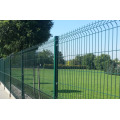 Powder Coated 3D Welded Wire Fence Panel in European style Metal fence